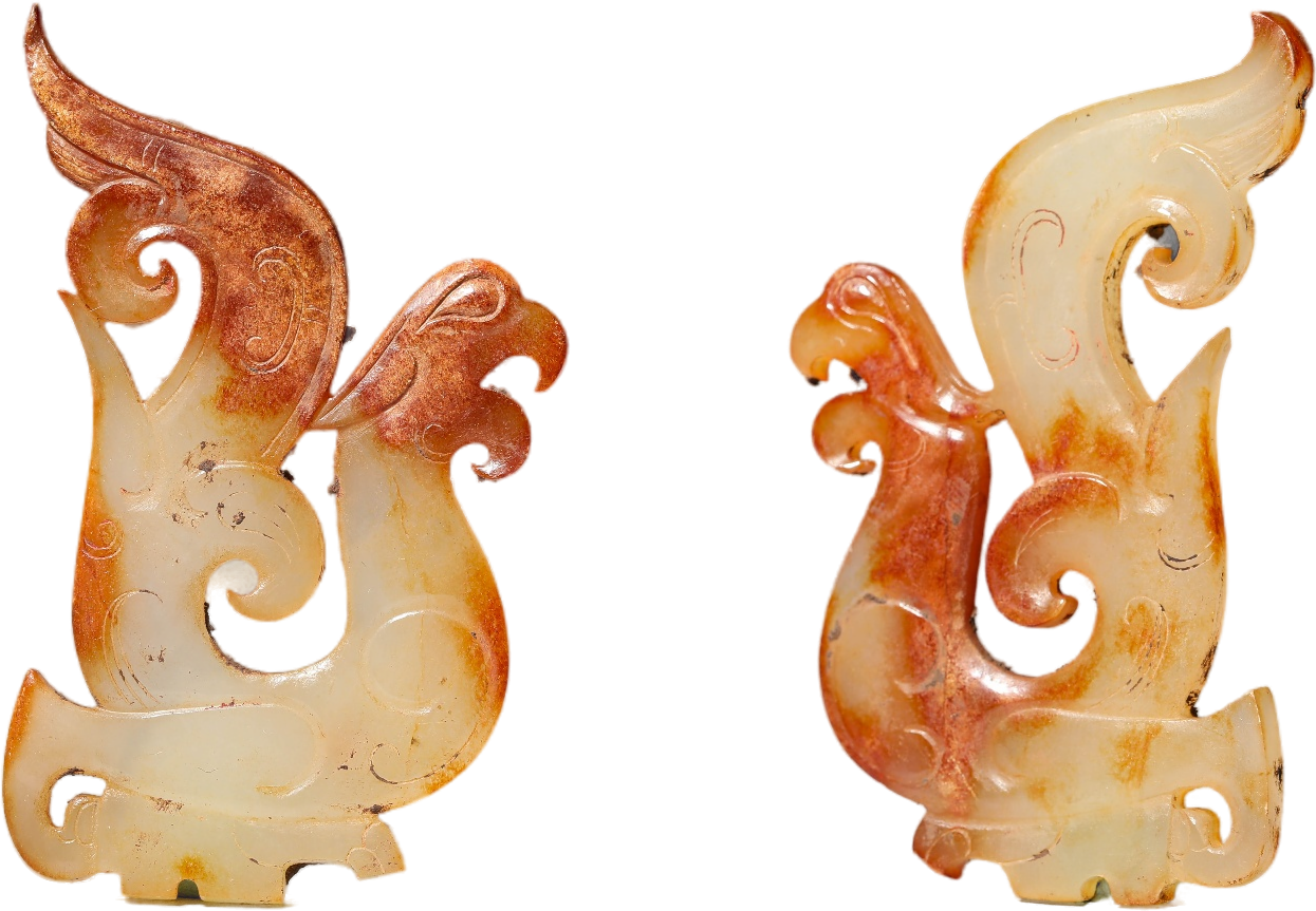 Carved jade plaque