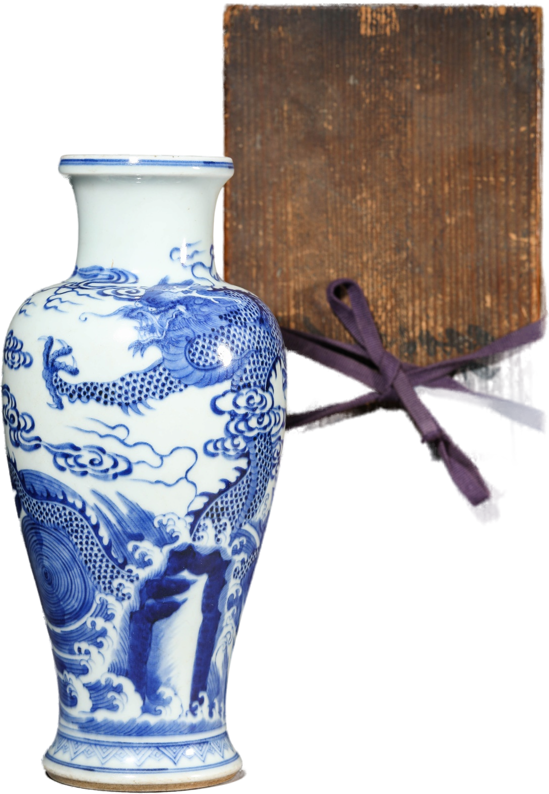 Carved jade vase